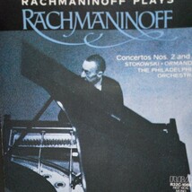 ラフマニノフ自作自演　ピアノ協奏曲第2番、第3番 ラフマニノフ(P) 第2番の指揮はストコフスキー、第３番の指揮はオーマンディ (赤盤復刻)_画像1