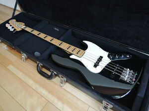 Fender Geddy Lee Jazz Bass BLK 2013 year made badas Bridge!