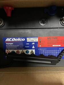 ACDelco AC Delco voyager M27MF вспомогательный аккумулятор кемпер б/у 4 год использование . батарейка deep cycle battery 