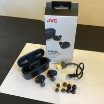 【9125】JVC ノイズキャンセリング イヤホン　　HA-A50T-B_画像2