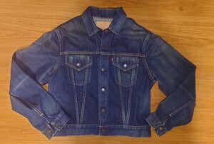 【日本製 LEVI'Sリーバイス 557XX 1962年モデル サイズ38】濃色 2001年製 70557-XX LVC 3rd サード 復刻 デニムジャケット ビッグE Gジャン