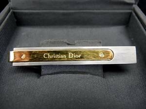# beautiful goods #N0187 [Dior] Dior necktie [ Gold * silver ]# necktie pin tiepin!