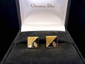# прекрасный товар #N0649[Dior] Dior [ Gold ]# запонки!