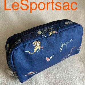 LesportSAC レスポ JAPAN EXCLUSIVE Vintage Japonesque ポーチ 日本限定 美品 送込み☆M1920