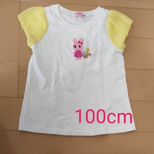 ミキハウス ホットビスケッツ　 女の子 キッズ 半袖Tシャツ　カットソー