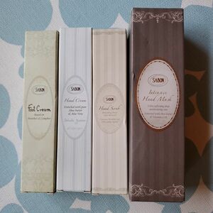 SABON　サボン　ハンドクリーム、スクラブ、マスク　フットクリーム　セット