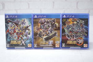 659[1 jpy ~]PS4 soft "Super-Robot Great War" series T premium anime song & sound edition X 30