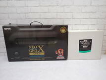 ◎359【ジャンク】Neo Geo X GOLD LIMITED EDITION アーケードスティック 本体_画像1