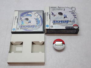 *698[ Junk ]DS Pocket Monster душа серебряный Pokemon poke War машина имеется 