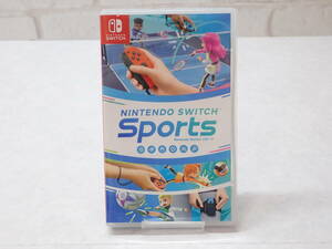 805◆中古品★ニンテンドースイッチソフト Nintendo Switch sports スポーツ