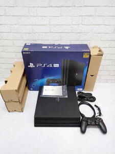 ◎486【1円～】PS4 Pro CUH-7100BB01 1TB ジェットブラック 本体 playstation プレステ