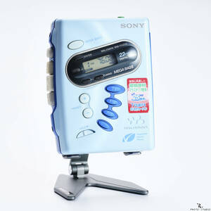 極美品丨整備済 SONY WALKMAN FM/AMラジオ カセットウォークマン WM-FX202 BLUE