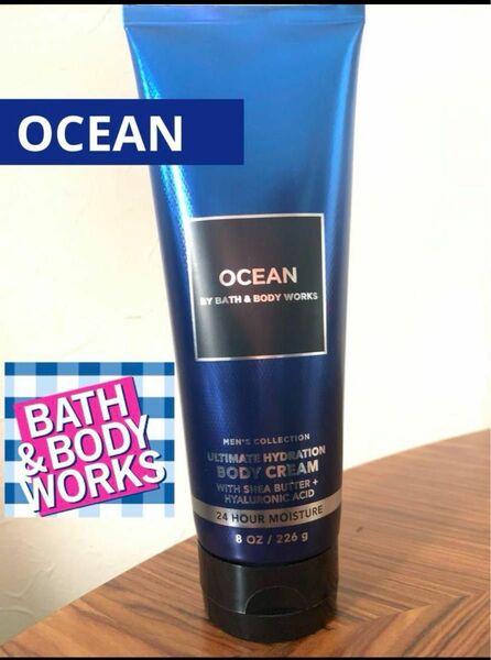 Bath & Bodyworks ボディクリーム オーシャン バスアンドボディワークス 226g ヒアルロン酸