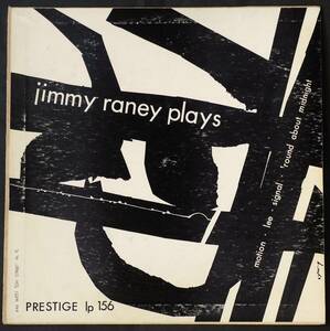 ☆☆オリジナル好盤　JIMMY RANEY / PLAYS PRESTIGE PRLP-156 blue NYC label DG 10inch ☆☆