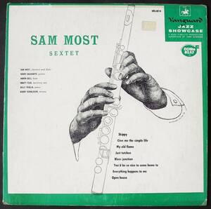 ☆☆　オリジナル貴重盤　SAM MOST sextet / VANGUARD VRS-8014 black 10inch DG☆☆