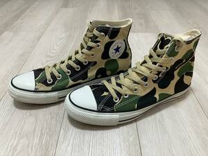 2000年代製 CONVERSE ALL STAR コンバース オールスター ベージュ（カモ）USA 9.0 27.5cm