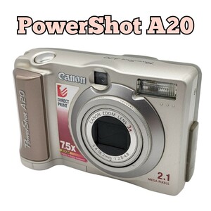 Canon デジタルカメラ PowerShot A20 キャノン パワーショット