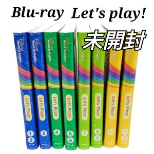 ブルーレイ全巻未開封 レッツプレイ DWE ディズニー英語 Blu-ray disney 英語教材 Let's play DVD