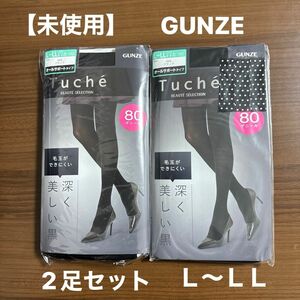 【未使用】GUNZE グンゼ ＊ 80デニール パンスト