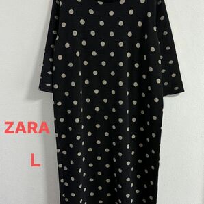 【usud】ZARA ＊ ドット柄ワンピース