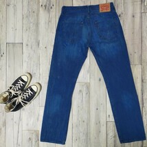 ☆Levis　リーバイス☆00501-1774　501　後染め　ミッドカラー　USED加工　デニム　W32　S1214_画像3