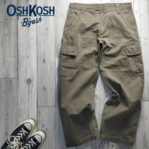 *OSHKOSH Oshkosh * брюки-карго хаки size(XL) S1650