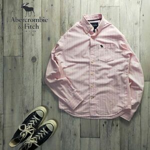 ☆Abercrombie&Fitch アバクロンビー＆フィッチ☆レディース ストライプ BD シャツ アバクロ S1666