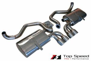 シボレー コルベット(C5) 5.7L V8&Z06用マフラー (USAメーカー Top Speed製) 新品送料無料