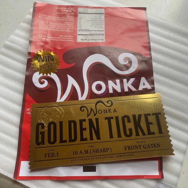 チャーリーとチョコレート工場　WONKA ゴールデンチケット