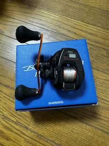 美品 21 バルケッタBB 151DHPG SHIMANO シマノ ベイトリール カウンター付きリール 船釣り　海上釣堀