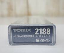 レトロコレクション　当時物 　Nゲージ　鉄道模型 ＊TOMIX トミックス　 ＊2188　JR.EF64形　電器機関車 　ユーロライナー　EUROLINER _画像9