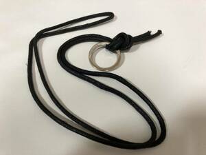 24563* diesel DIESEL key ring necklace choker 