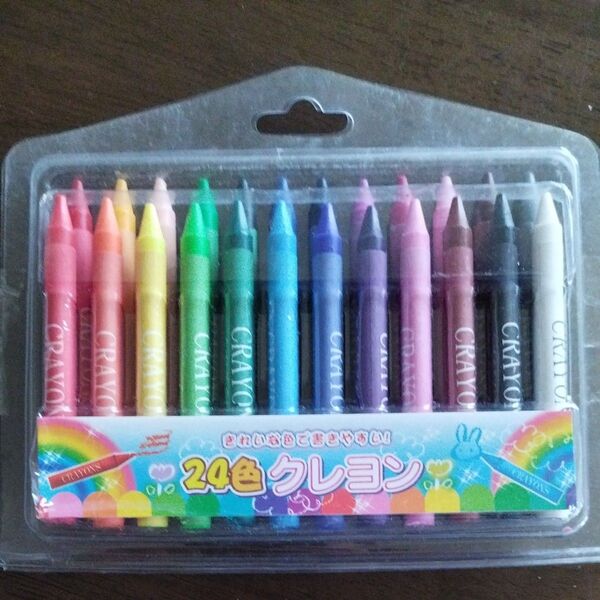 24色クレヨン 日本パール加工