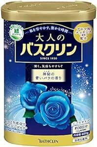 大人のバスクリン入浴剤 神秘の青いバラの香り600g(約30回分