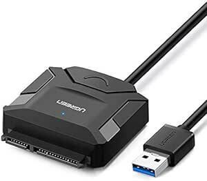 UGREEN SATA USB 変換ケーブル 2.5/3.5インチ SATA USB 変換アダプタ SATA 3.0 HDD/SS