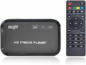 InLight HD801メディアプレーヤー 2023年12月の最新のアップグレード最大3840*2160p 30fps解像度 H