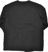 [クロコダイル] ノーカラーブルゾン 襟なし リバーシブル 中綿ジャケット 　 Mサイズ　 2黒 1204-15452_画像7