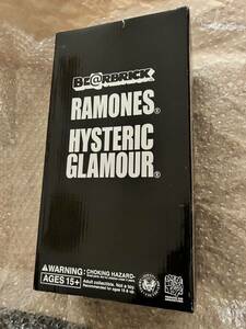 ヒステリックグラマー × ベアブリック x ラモーンズ 400% BE@RBRICK RAMONES HYSTERIC GLAMOUR 限定 コラボ メディコムトイ 完売 