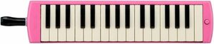 ヤマハ(YMH) PINIC ピアニカ 鍵盤ハーモニカ 32鍵 ピンク P-32EP 子どもたちの使い勝手を追求した 同系色のプラ
