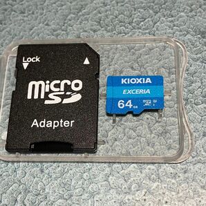 マイクロSDカード　64GB キオクシア製