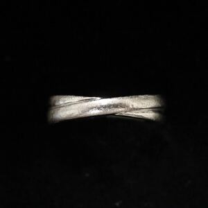 ete エテ 925 刻印 オニキス カラーストーン リング 指輪 約15号 SILVER シルバー アクセサリー 装飾品 E84