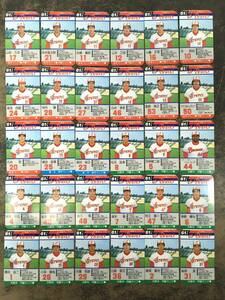 ☆旧タカラ プロ野球ゲーム 選手カード 阪急ブレーブス 昭和61年度版 全30枚 ケース付き♪