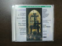 2CD シャルパンティエ 二重合唱のための宗教曲集 コープマン_画像1
