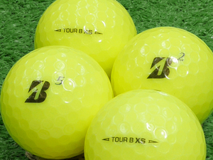 ★ABランク★BRIDGESTONE GOLF TOUR B XS 2020年モデル イエロー 12個 ロゴ無