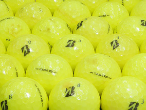 ★Bランク★BRIDGESTONE GOLF TOUR B XS 2020年モデル イエロー 12個