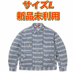 Supreme Denim Chore Trucker Jacket Stripe L