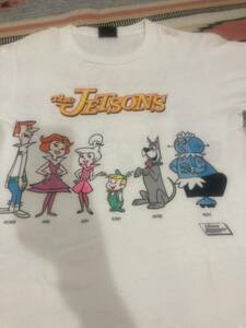 古いJETSONSジェットソンズTシャツ( L相当)ビンテージアニメ ヴィンテージ ンテージアメカジ古着tシャツ 