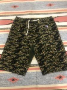 Champion camouflage pattern REVERSE WEAVE short pants (XL) Champion Rebirth we b short pants American Casual old clothes condition beautiful camouflage 