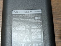 DELL 純正 65W 20v 3.25A ACアダプタ- /USBタイプＣコネクタ-/ LA65NM190_画像2