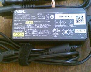 NEC 純正 45W ADP003 ACアダプタ- /平型コネクタ-